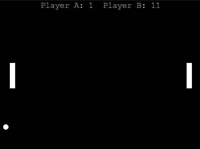 Really bad 2 player ping pong