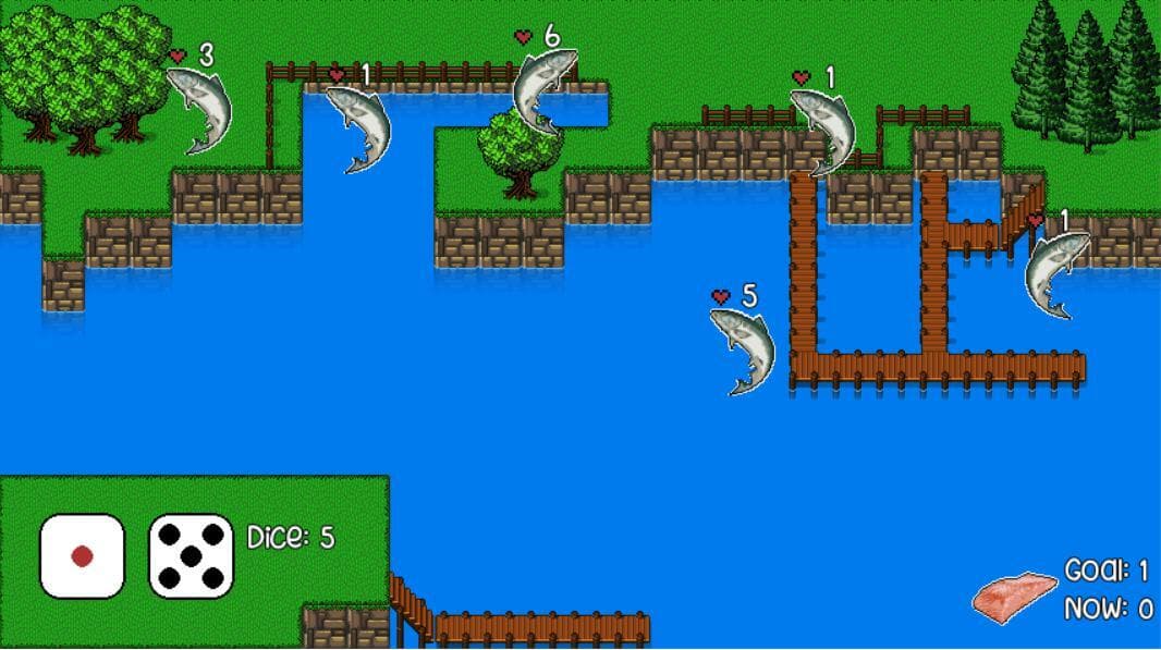 Salmon Dice Ball! screenshot 3