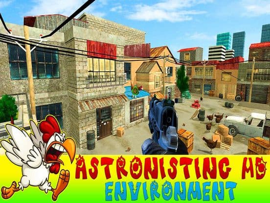 Crazy Chicken Shooting Pro screenshot 2