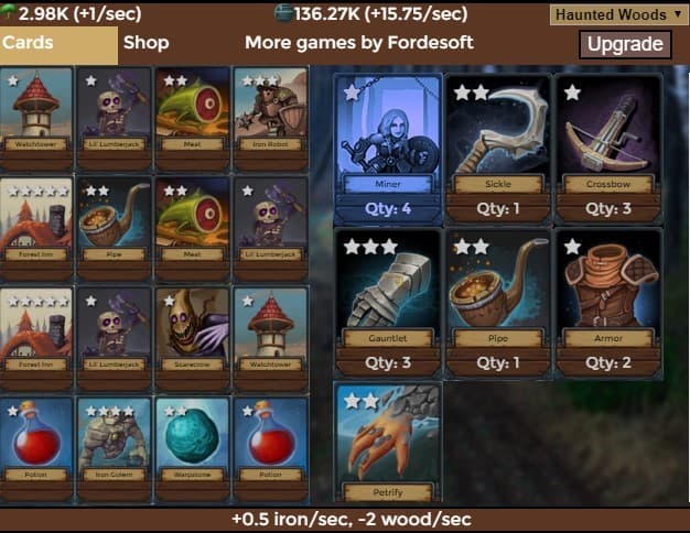 Creature Card Idle (itch) screenshot 4