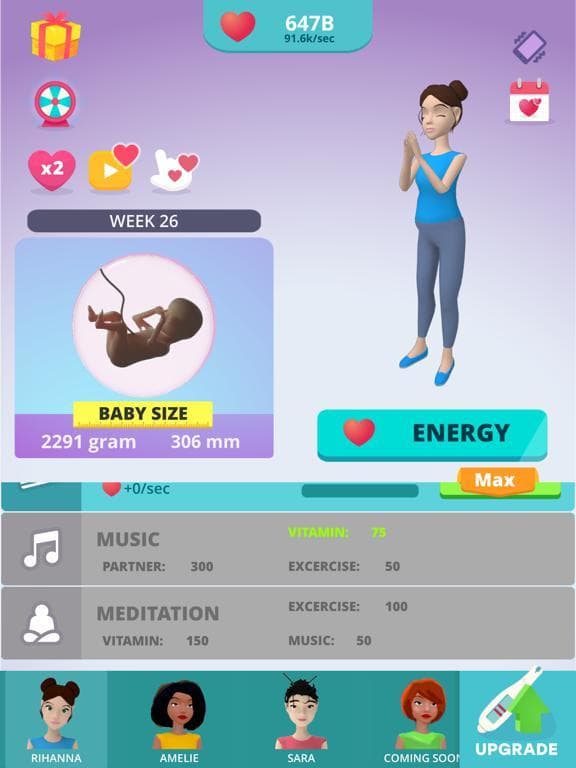 Pregnancy Idle Simulator 3D screenshot 2