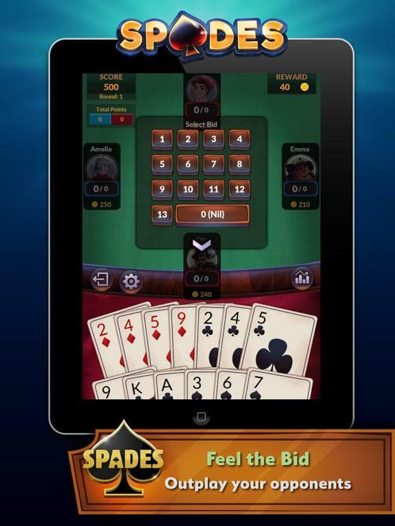 Spades - Offline screenshot 4