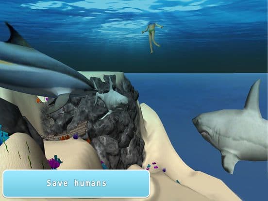 Sea Dolphin Simulator 3D screenshot 4
