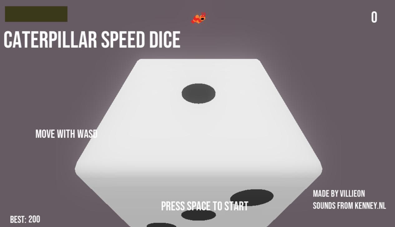 Caterpillar Speed Dice
