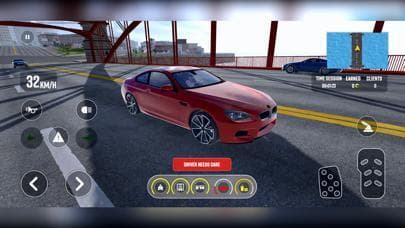 Taxi Car Drive & Parking Sim + screenshot 5