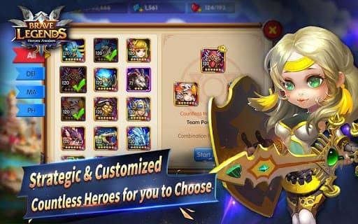 Brave Legends: Heroes Awaken screenshot 3