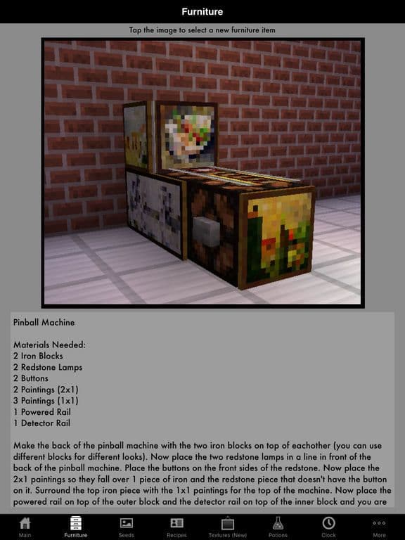 Guidecraft - Furniture, Guides, + for Minecraft screenshot 3