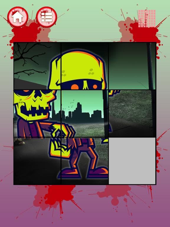 Zombie Slide Puzzle For Kids screenshot 4