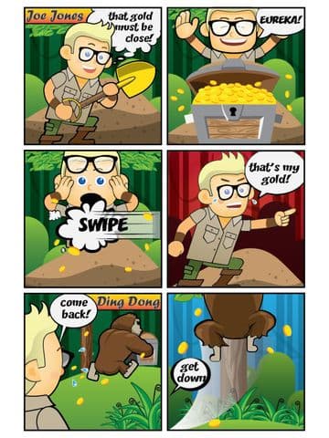 Going Bananas - Joe Jones & Ding Dong in a Tree jump adventure screenshot 3