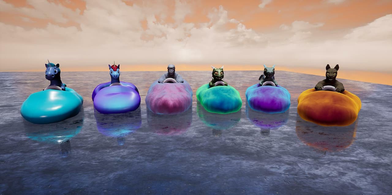 Unicorn Racers screenshot 2