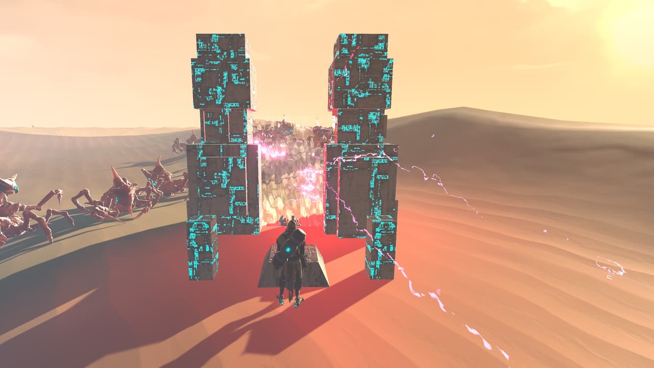 Neon Cyber Desert screenshot 4