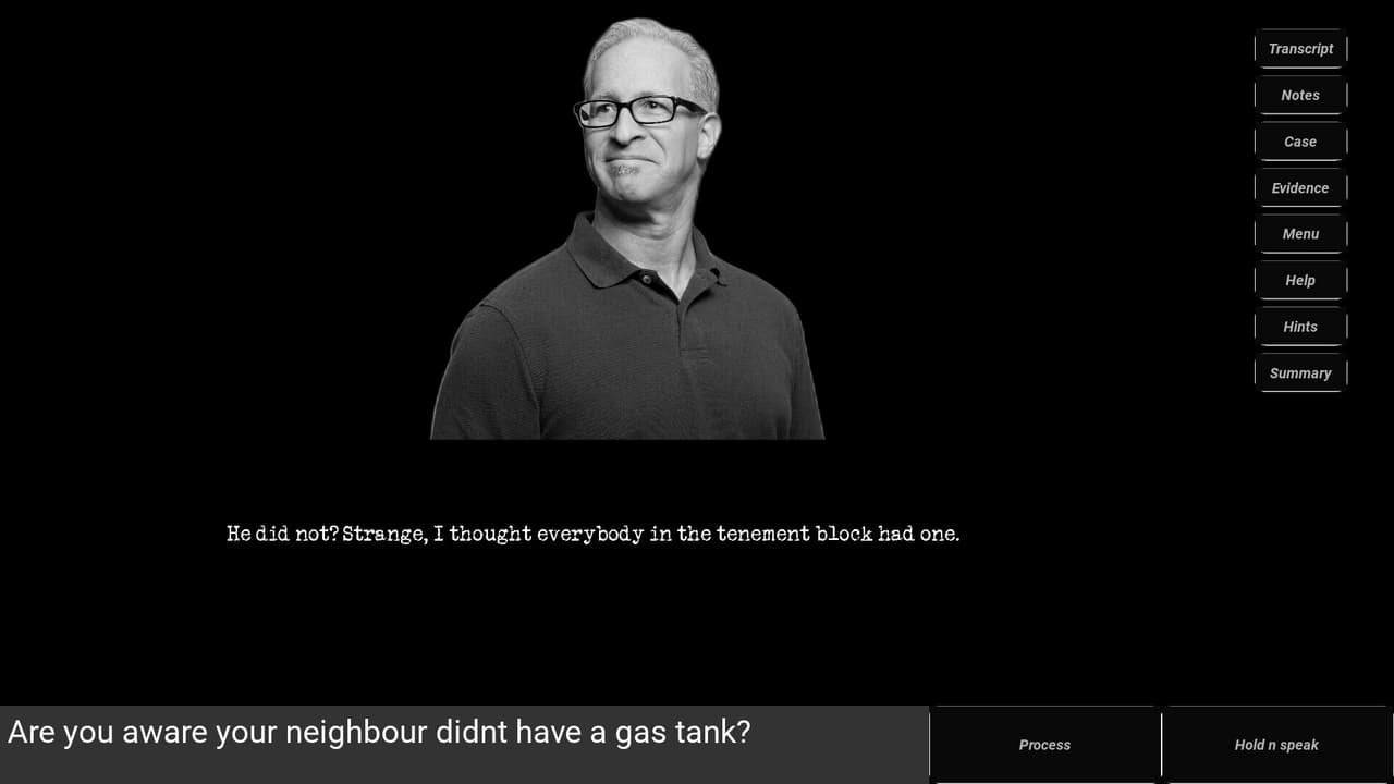 Interrogator screenshot 2