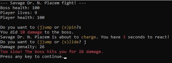 Crash Bandicoot Text Adventure