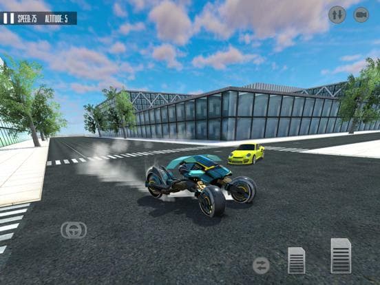 Flying Moto Pilot Simulator screenshot 4