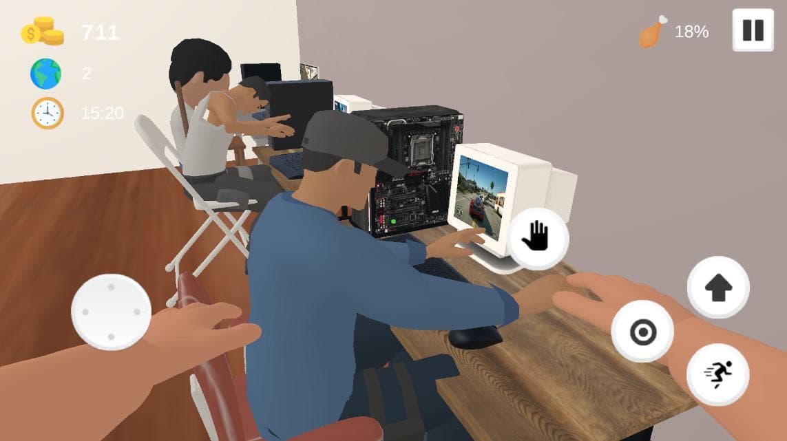 Warnet Simulator (danistwn) screenshot 4