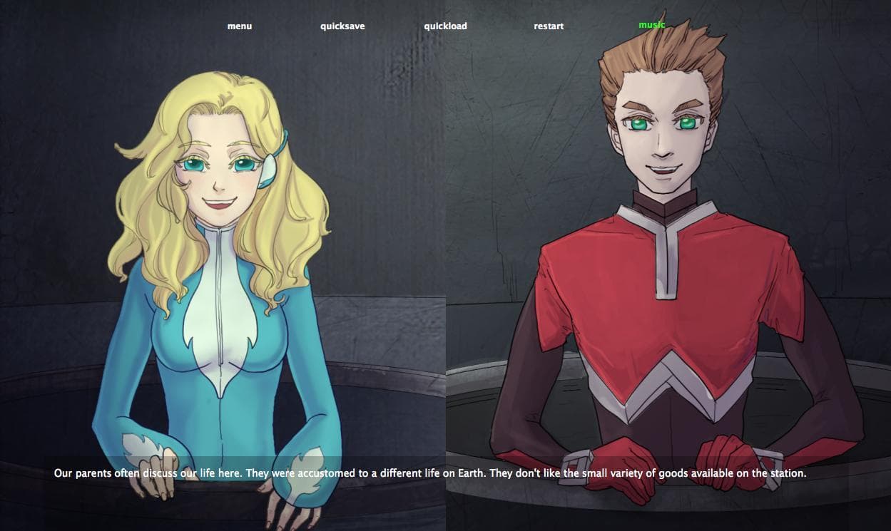 Satellite Sweethearts Demo screenshot 2