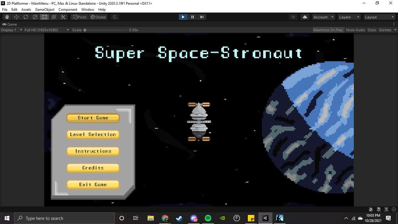 2D Platformer (Wiseman560)