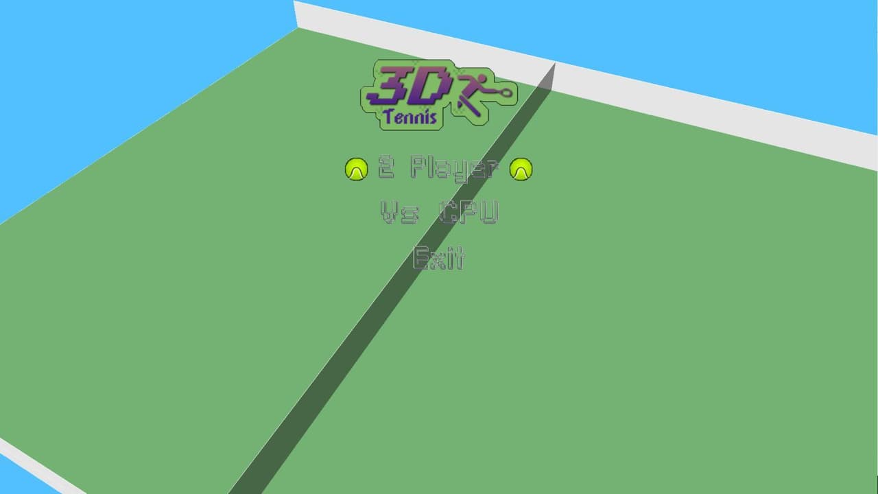 OpenGL Tennis screenshot 2