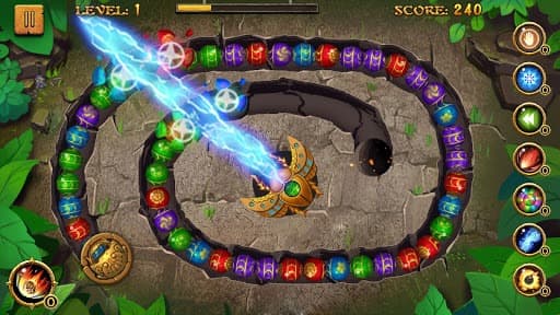 Jungle Marble Blast screenshot 2