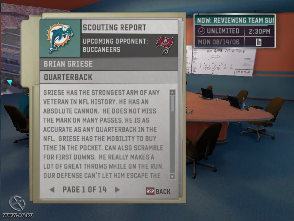 NFL Head Coach screenshot 6