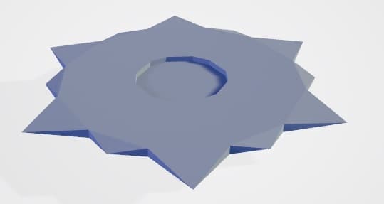 spinning blade ufo