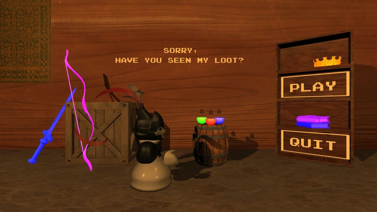 Sorry have you seen my loot ?