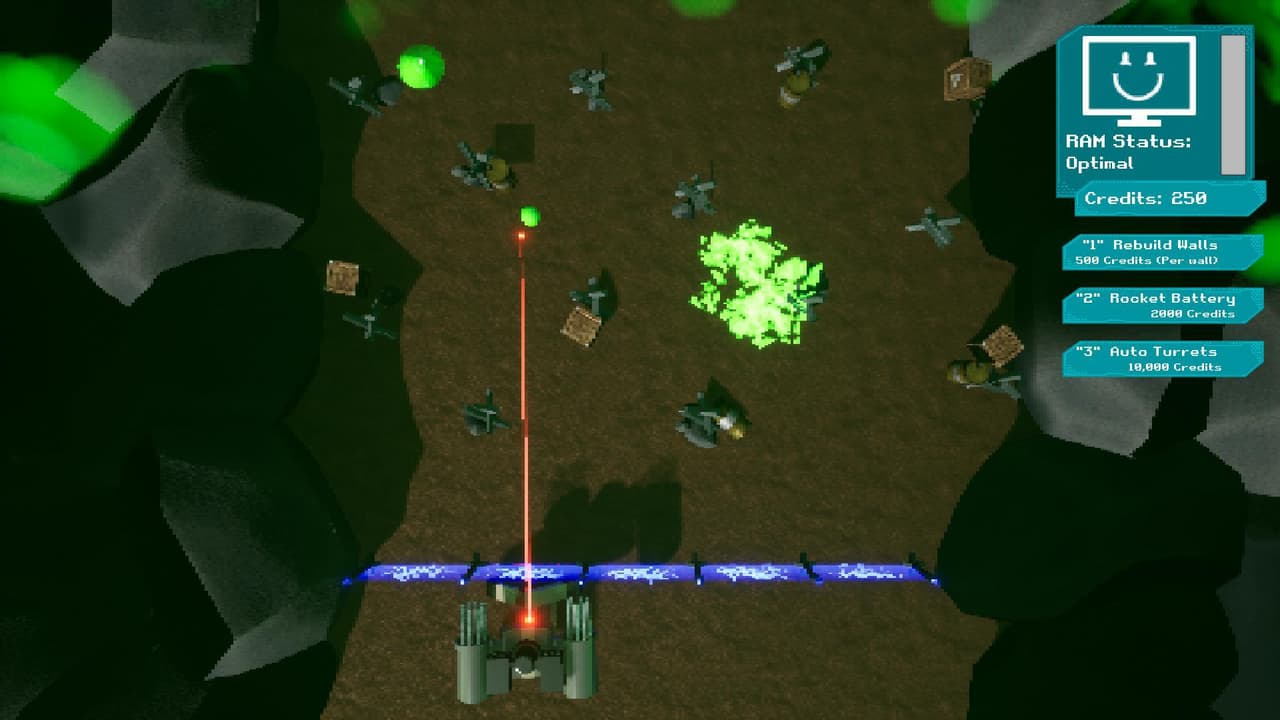 Slime Defence - Ludem Dare 2022 Submission screenshot 3