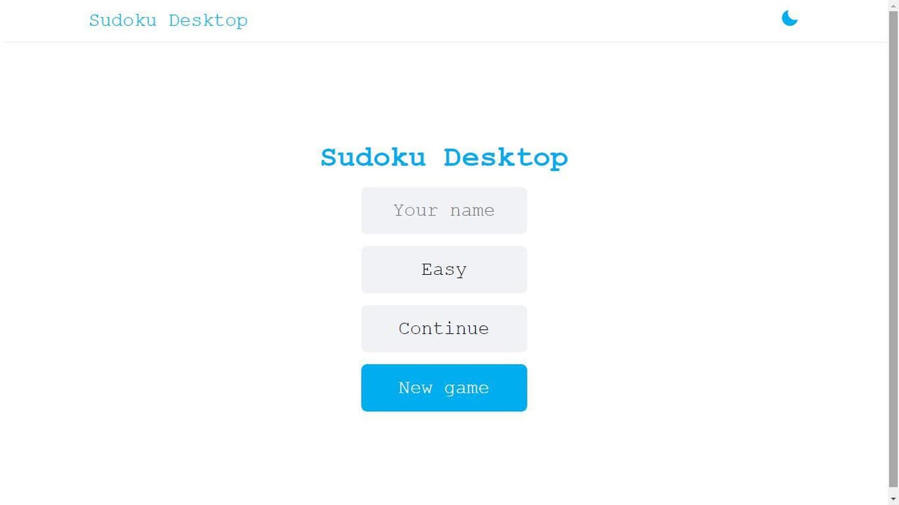 Sudoku Desktop screenshot 2