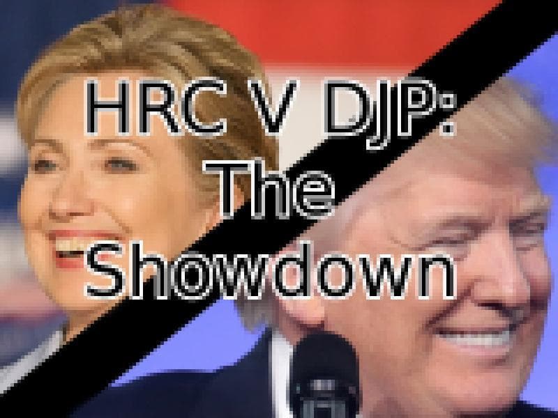 HRC v DJT: The Showdown