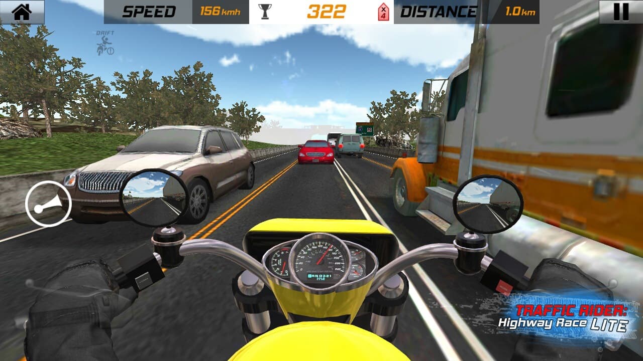 Traffic Rider: Highway Race Light screenshot 6