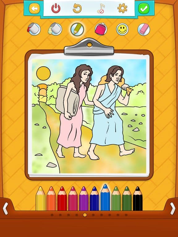 Bible Coloring Book ! screenshot 3