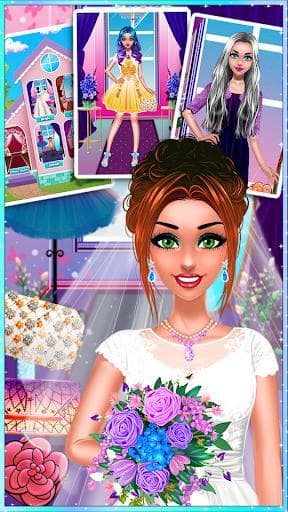 Stylish Wedding - Bride and Bridesmaids