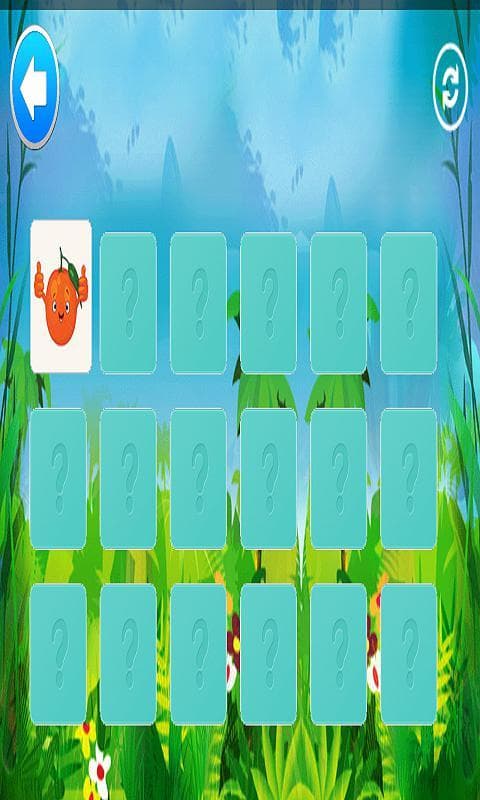 Fruit Memory Match