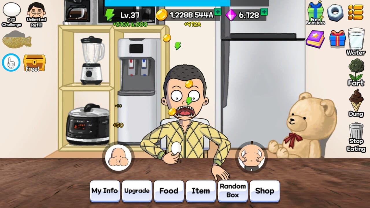 Food Fighter Clicker Games screenshot 5