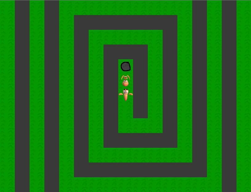 Hamburger Worm: The Video Game (very early build) screenshot 4