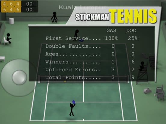 Stickman Tennis screenshot 6