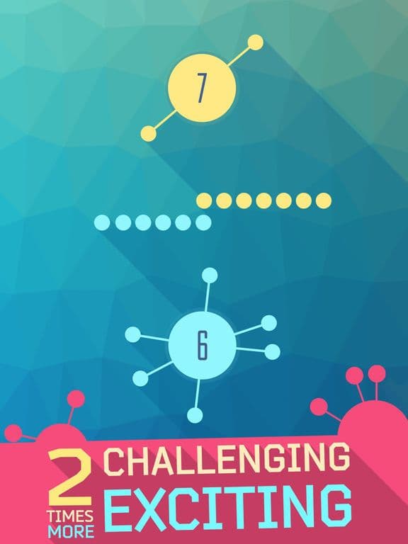 1200: Double Hit - Two Color Dots Addictive Puzzle screenshot 3