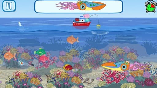 Funny Kids Fishing Games screenshot 5