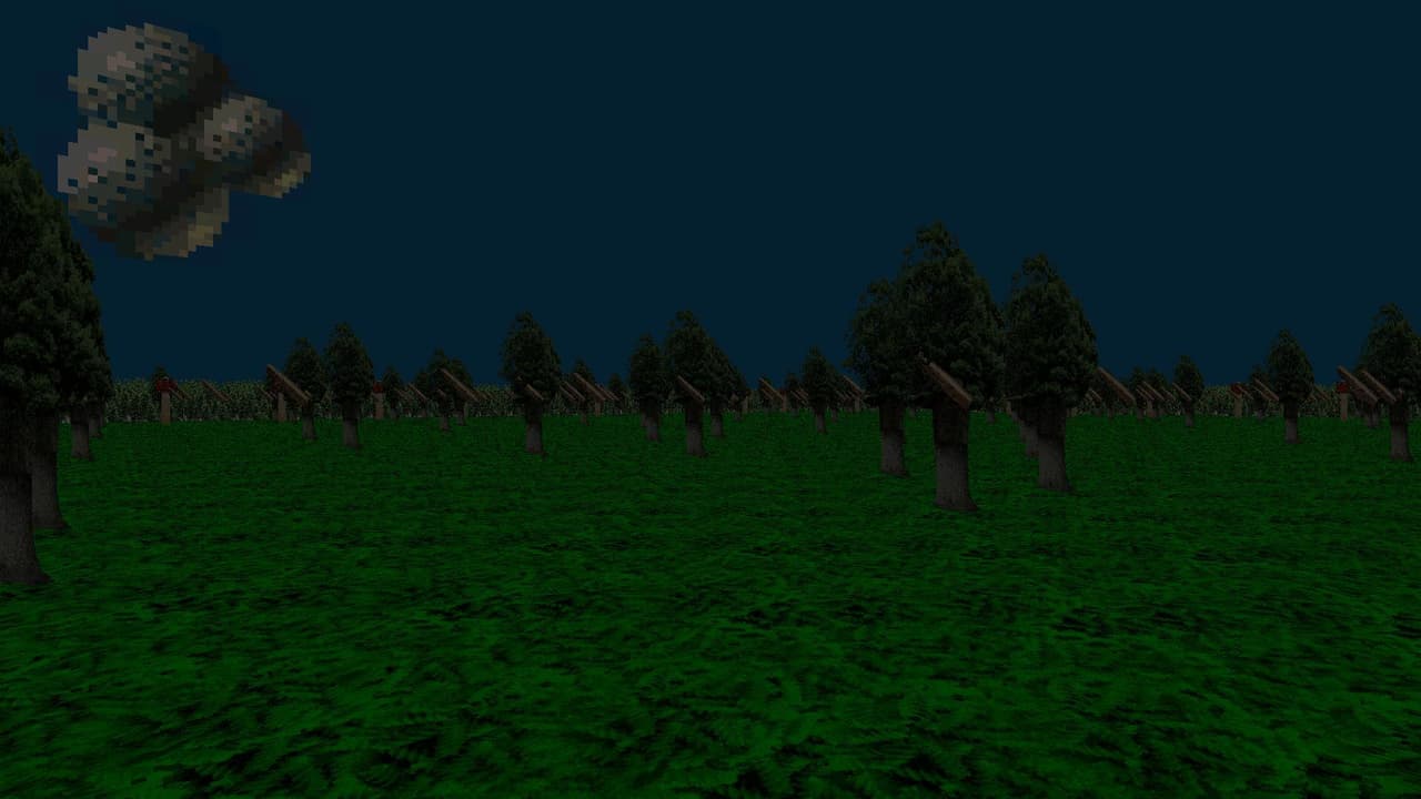 Baldis Basics - Field Trip demo: Camping REMASTERED. screenshot 3