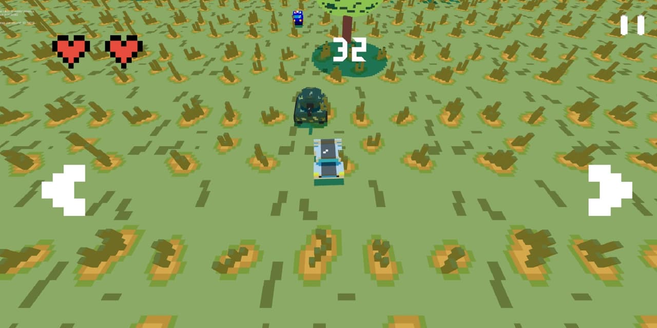 Blocky Cop Racer