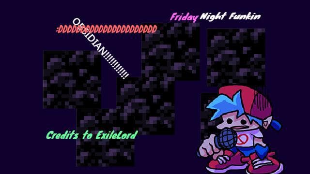 OBSIDIAN (GH song to FNF) MOBILE