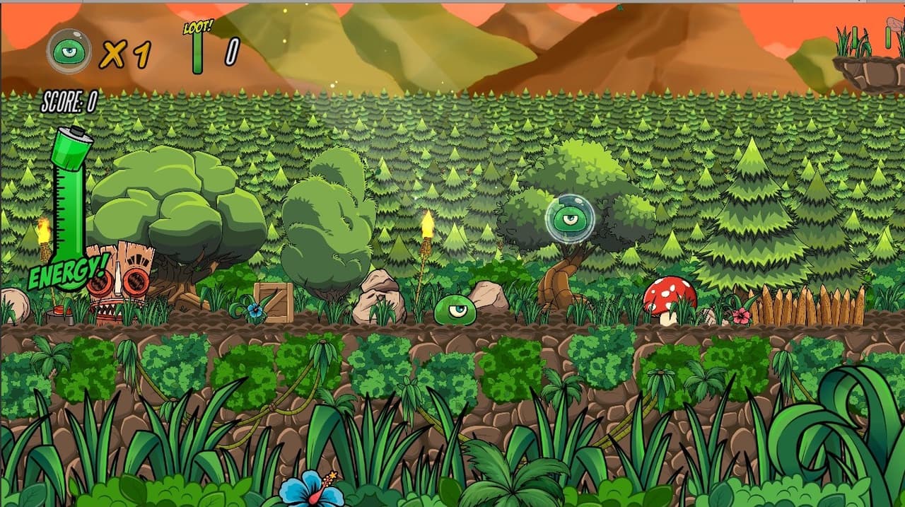 Super Slime shooter screenshot 2