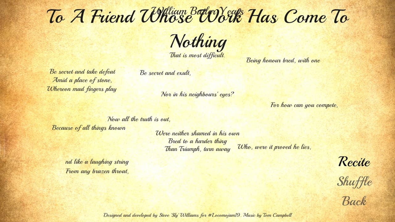 Implausible Poetry