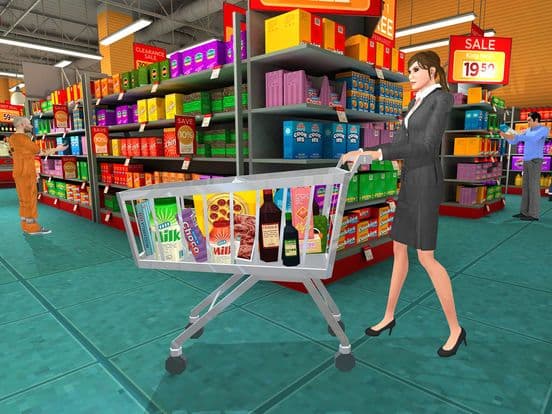 Super Market Shopping Mall Sim screenshot 2