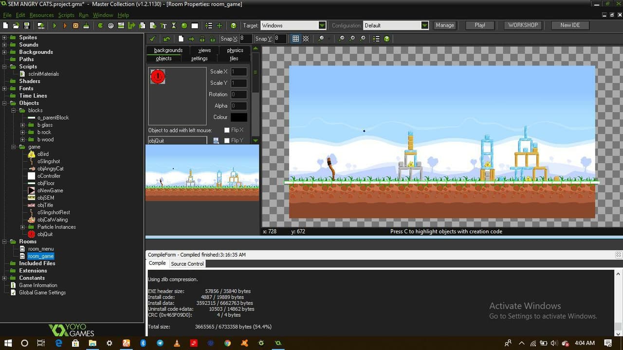 SEM ANGRY CATS screenshot 3