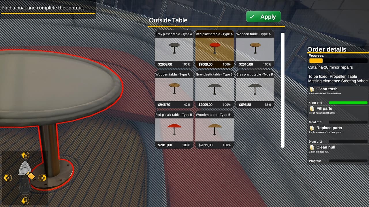 Yacht Mechanic Simulator 2021: First Contract screenshot 4