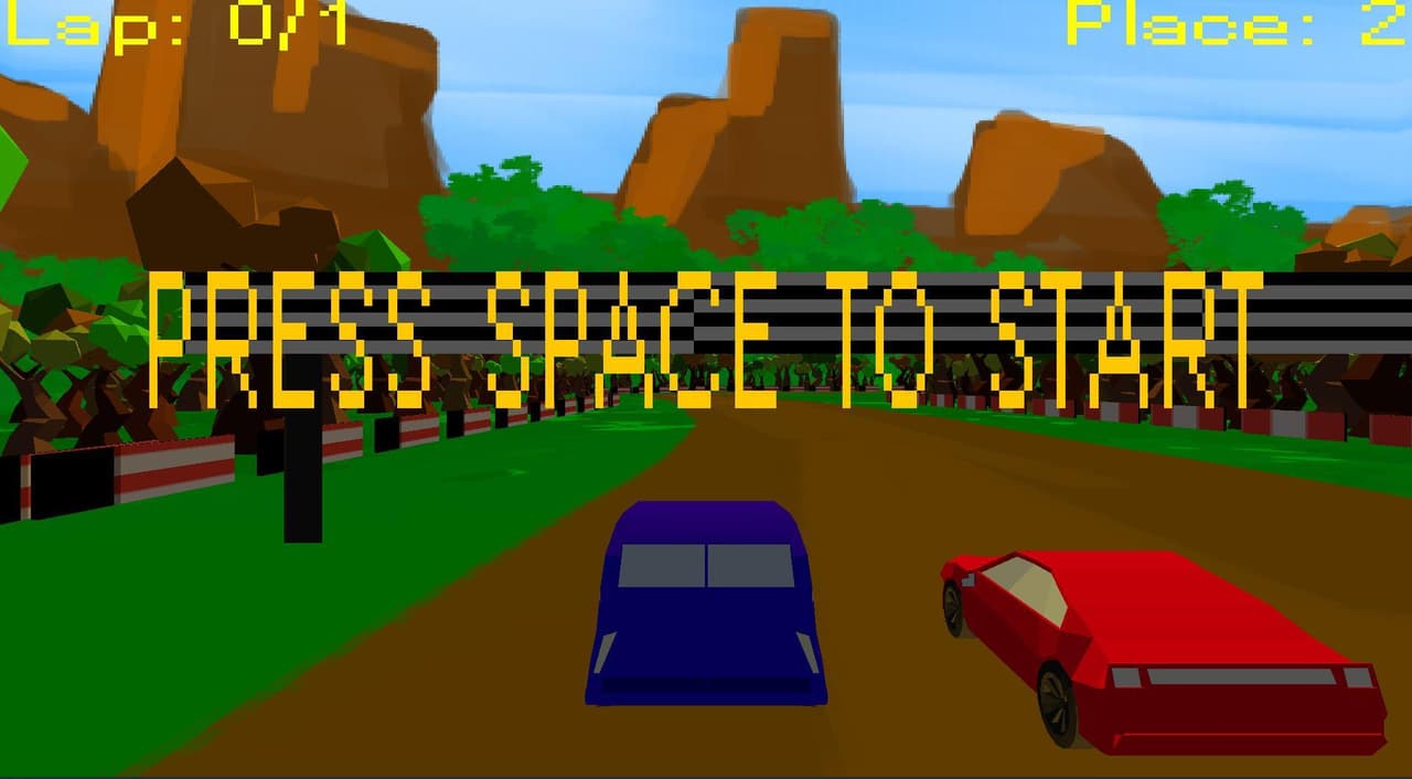 80s Racing Game screenshot 2