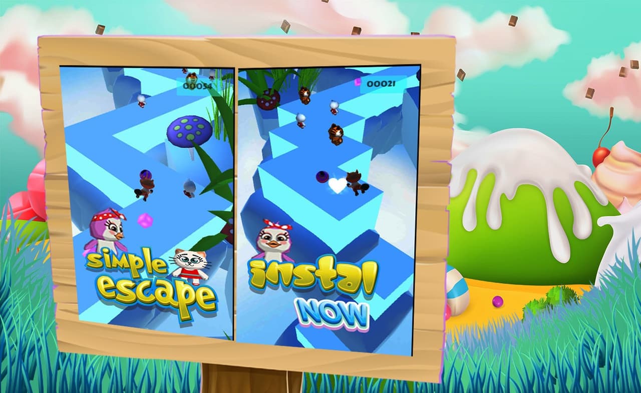 zigzag animal escape screenshot 2