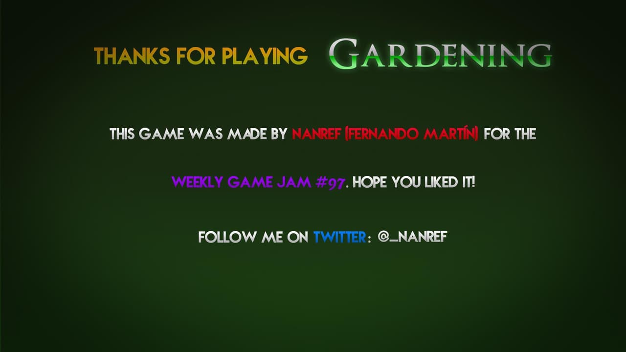 Gardening (Nanref)