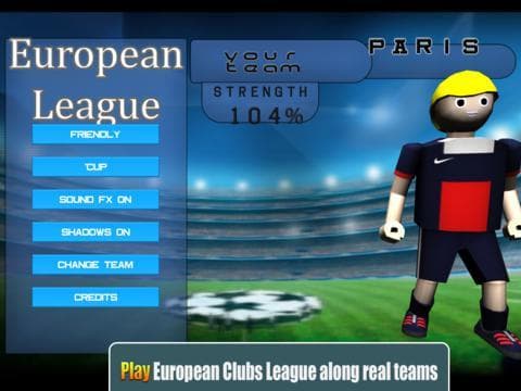Soccer Cup Champions League Edition screenshot 2